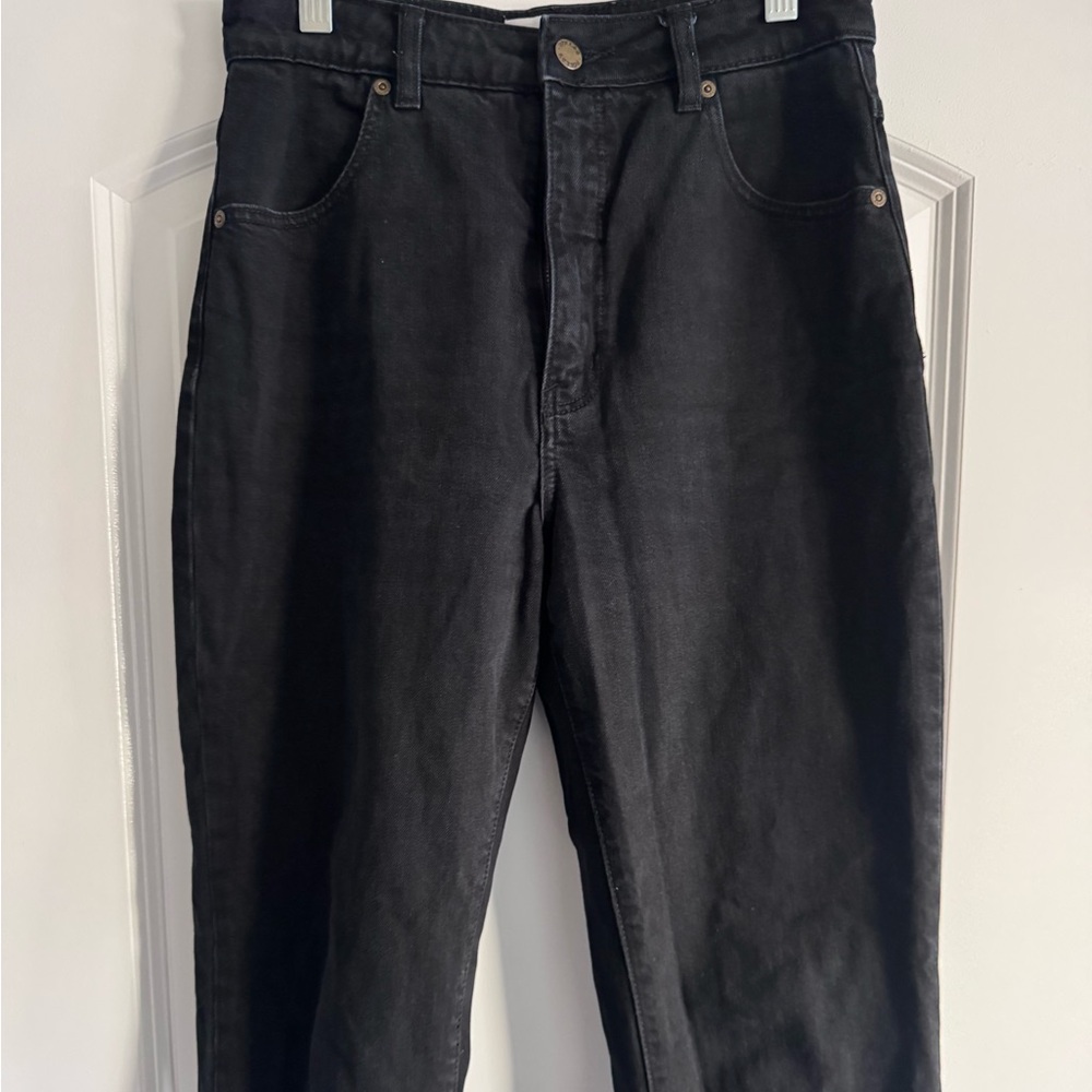 Rolla’s Black Straight-Leg Jeans – Women’s 27 – High Rise